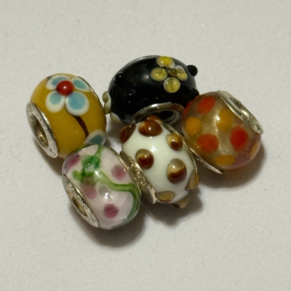 Sterling silver 925 beautiful Charm beads preowned Charms - Picture 4 of 13